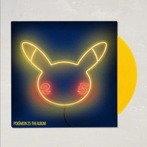 Pokémon 25 The Album Limited Edition Yellow Vinyl